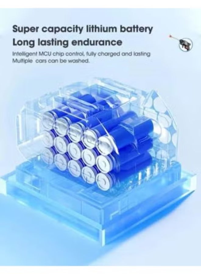 Authentic High-Quality Product - 48V Cordless High-Pressure Washer - 30 Bar Power - 60 Mins Runtime - Portable Water Spray Gun for Car Wash & Home Use - Image 5